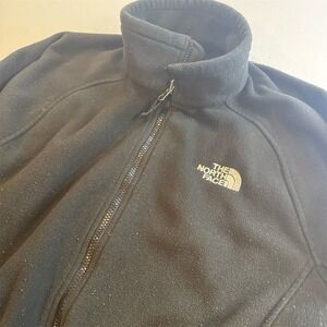 The North Face Women's‎ Black Fleece Jacket Full Zip Size S